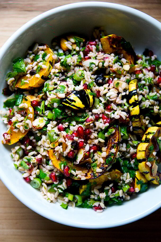winter tabbouleh with roasted delicata squash - Article 1